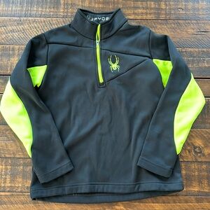 Spider Kids Quarter Zip Jacket
